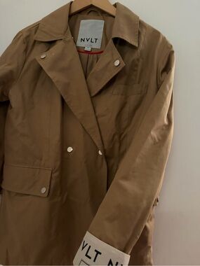 NVLT double breasted / spring trench coat 🧥